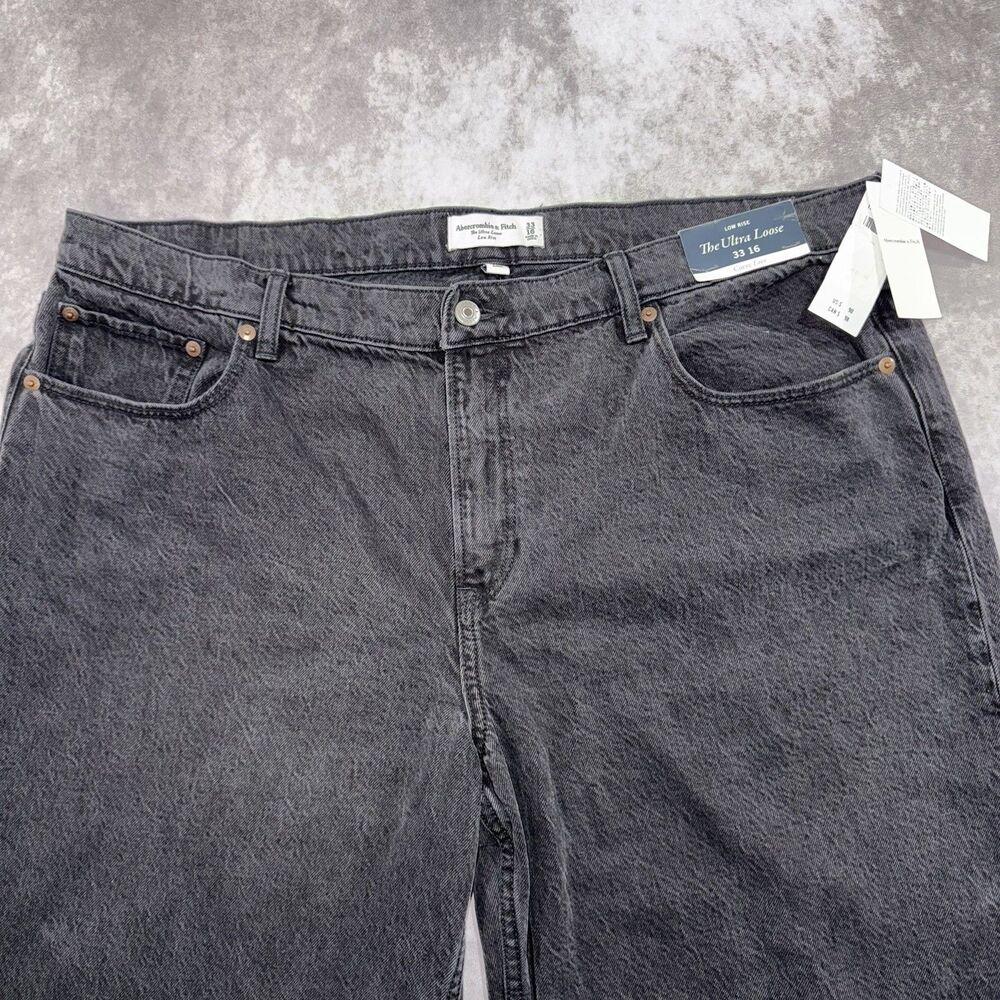 Abercrombie & Fitch The Ultra Loose Low Rise Size 33/16 NWT